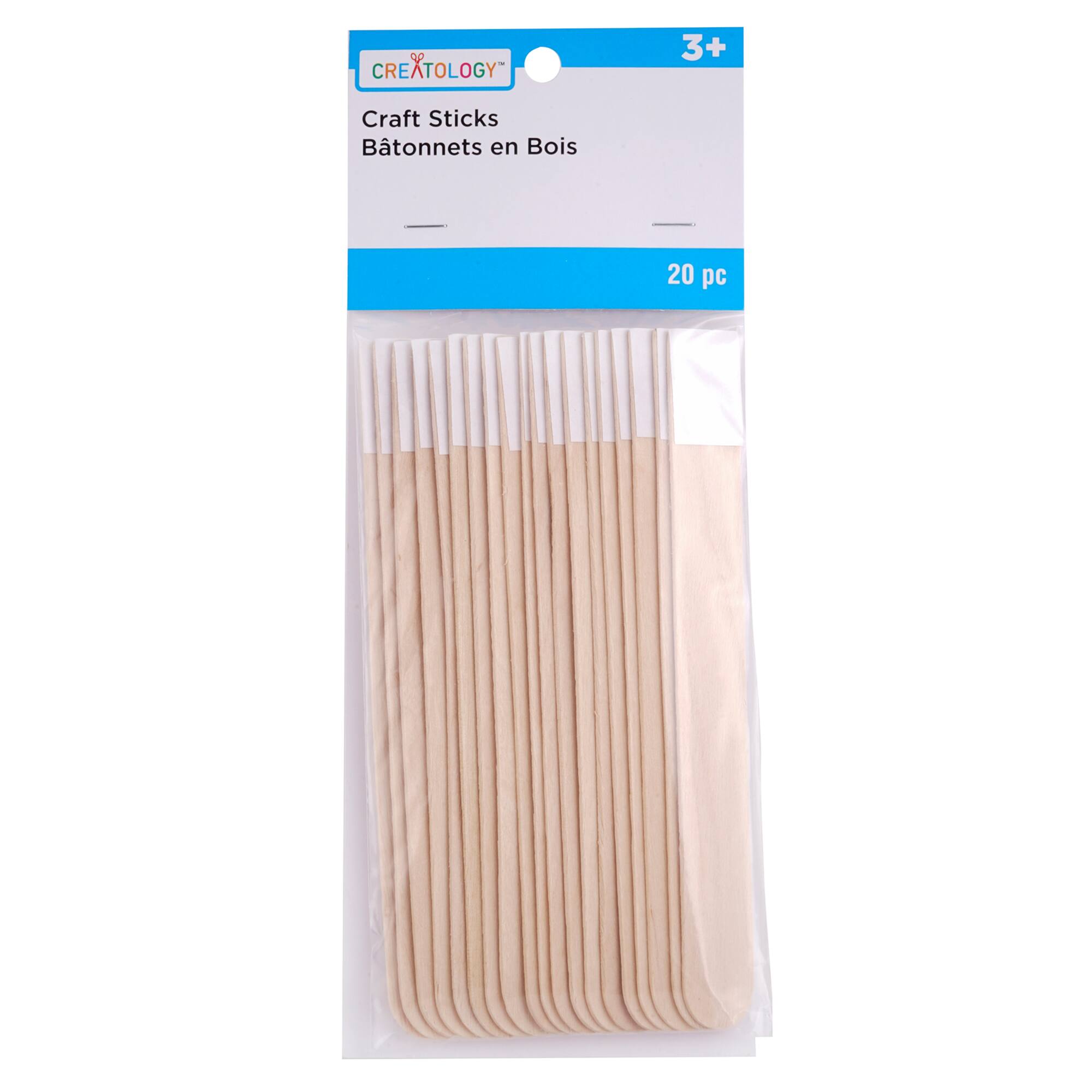 12 Packs: 20 ct. (240 total) Self-Adhesive Tip Craft Sticks by Creatology™